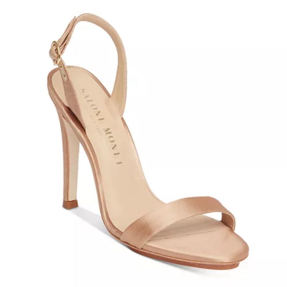Salone Monet Sable High Heel Sandals, New, Size 6